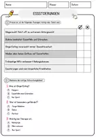 Vorschau - Arbeitsblätter - Essstörungen Arbeitsblätter mit Fragen + Lösungen Psychologie Lesetext - Seite 2