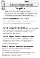 Vorschau - Arbeitsblätter - Bergsteigerlesen - Schritt für Schritt zum Ziel - Seite 2