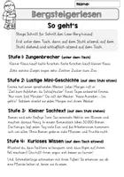 Vorschau - Arbeitsblätter - Bergsteigerlesen - Schritt für Schritt zum Ziel - Seite 3