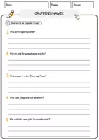 Vorschau - Arbeitsblätter - Gruppendynamik Arbeitsblätter mit Fragen + Lösungen Psychologie Lesetext - Seite 3