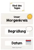 Vorschau - Anderer Materialtyp - Morgenkreis Fächer zur Moderation (Kind des Tages) - Seite 3