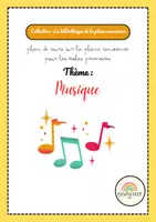 Aperçu - Fiches - MINDFULNESS IN THE CLASSROOM | Plan de cours : Musique | Activités socio-émotionnelles avec la musique pour les enfants (6-12 ans) - Page de couverture