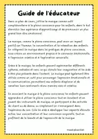 Aperçu - Fiches - MINDFULNESS IN THE CLASSROOM | Plan de cours : Musique | Activités socio-émotionnelles avec la musique pour les enfants (6-12 ans) - Page 1