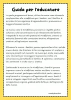 anteprima - Esercizi - MINDFULNESS IN THE CLASSE | Piano di lezione: Musica | Attività socio-emotive con la musica per bambini (6-12 anni) - Pagina 1