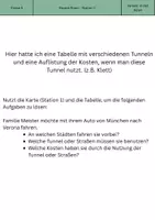 Vorschau - Arbeitsblätter - Escape Room zum Thema "Verkehr in den Alpen" - Seite 1