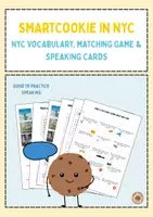 Vorschau - Bildkarten - Smartcookie in New York vocabulary and speaking - Deckblatt