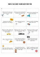 Vorschau - Bildkarten - Smartcookie in New York vocabulary and speaking - Seite 2