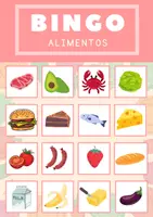 Vista previa - Juegos / Gamificación - Bingo del sabor: descubre los alimentos por su inicial - Portada