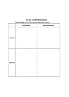 Vorschau - Arbeitsblätter - Tourismus in den Alpen - Deckblatt