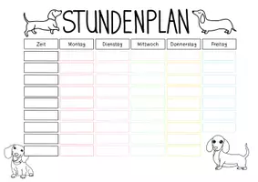 Vorschau - Anderer Materialtyp - Classroommanagement Dackel - Dackelklasse - Materialpaket - Seite 3