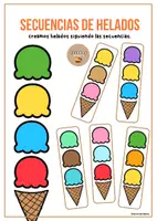Vista previa - Juegos / Gamificación - Secuencias de helados - Tesoros Brillantes - Portada