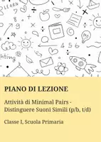 anteprima - Piani di lezione - Piano di Lezione Italiano Classe I - Pagina di copertina