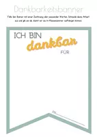 Vorschau - Arbeitsblätter - Dankbarkeit - Seite 1
