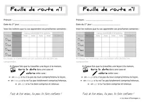 Aperçu - Apprentissages en autonomie - Feuille de route - Cité des Apprentissages - Page 2