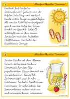 Vorschau - Arbeitsblätter - Sparpaket - Lese- & Abschreibkarteien Jahreszeiten - Vereinfachte Ausgangsschrift - Seite 3