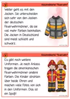 Vorschau - Arbeitsblätter - Feuerwehr - Lese- & Abschreibkartei Druckschrift - Seite 3