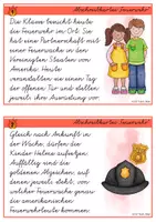 Vorschau - Arbeitsblätter - Feuerwehr - Lese- & Abschreibkartei VA/Vereinfachte Ausgangsschrift - Seite 2