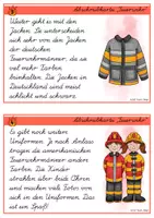 Vorschau - Arbeitsblätter - Feuerwehr - Lese- & Abschreibkartei LA/Lat.Ausgangsschrift - Seite 3