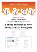 Vorschau - Audio-Dateien - 5 Things to Know About Artificial Intelligence (Listening Comprehension / Hörverständnis) - Deckblatt