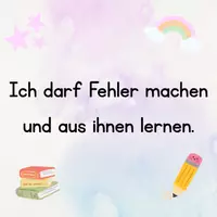 Vorschau - Bildkarten - Freebie: Positive Affirmationen - Seite 1
