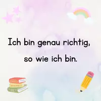 Vorschau - Bildkarten - Freebie: Positive Affirmationen - Seite 2