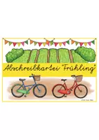 Vorschau - Stationenlernen - Frühling - Lese- & Abschreibkartei VA/Vereinfachte Ausgangsschrift - Seite 1