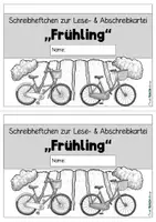 Vorschau - Arbeitsblätter - Sparpaket - Lese- & Abschreibkarteien Jahreszeiten - Schulausgangsschrift - Seite 2