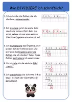 Vorschau - Poster - Bunte Poster zum schriftlichen Rechnen - Seite 1
