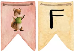 Vorschau - Poster - Wimpelkette Fuchsklasse – Klassentier Fuchs – Herzlich Willkommen Deko zum Schulstart & Einschulung 🦊 - Seite 1