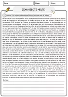 Vorschau - Arbeitsblätter - Religion Paket Lesetexte Quizfragen und Reflexionsaufgaben für den Unterricht - Seite 1