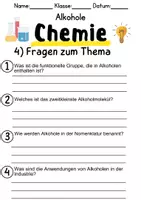 Vorschau - Unterrichtsreihen - Alkohol – Informationen und Aufgaben - Seite 3