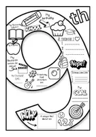 Vorschau - Arbeitsblätter - All about me Year 9 - Steckbrief Englisch Back to School - Seite 2