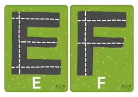 Vorschau - Poster - Literacy Karten - Buchstaben-Straßen zum Nachspuren - Seite 3
