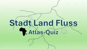 Vorschau - Spiele - Stadt Land Fluss Atlas-Quiz Buchstabe D Präsentation - Seite 1