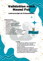 Vorschau - Stundenentwürfe - MATERIALPAKET - Validation nach Naomi Feil - Seite 1