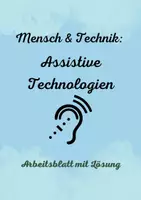Vorschau - Arbeitsblätter - Materialpaket Mensch und Technik / Behinderung (Arbeitsblätter) - Seite 1
