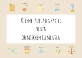 Vorschau - Aufgabenkarten - 10 Chemische Elemente - Offene Aufgabenkartei - Seite 2
