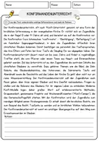 Vorschau - Arbeitsblätter - Konfirmandenunterricht Arbeitsblätter mit Fragen + Lösungen Religion Leseverstehen und Wortschatz - Seite 1