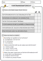 Vorschau - Arbeitsblätter - Konfirmandenunterricht Arbeitsblätter mit Fragen + Lösungen Religion Leseverstehen und Wortschatz - Seite 2