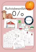 Vorschau - Unterrichtsreihen - Buchstabe O/o - Buchstabeneinführung - Deckblatt