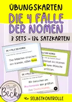 Vorschau - Arbeitsblätter - Die 4 Fälle des Nomens I Gesamtpaket - Seite 1