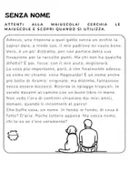 anteprima - Schede informative - Scopriamo la Lettera Maiuscola - percorso operativo - Pagina 1