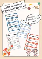 Vorschau - Anderer Materialtyp - Morgenritual Moderationskarten/Fächer - Deckblatt