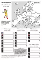 Vorschau - Arbeitsblätter - Die Länder Europas - Seite 2