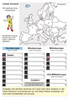 Vorschau - Arbeitsblätter - Die Länder Europas - Seite 3