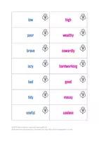 Vorschau - Spiele - Adjective Opposites - Antonyms Matching Activity - Seite 3