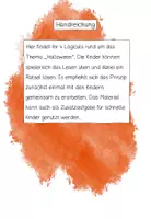Vorschau - Arbeitsblätter - Leserätsel Halloween (Logical) - Seite 1
