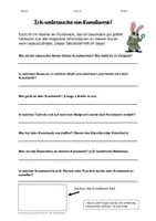 Vorschau - Arbeitsblätter - Ich untersuche ein Kunstwerk! – Arbeitsblatt zur Kunstbetrachtung (PDF) - Seite 2