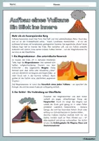 Vorschau - Arbeitsblätter - VULKANE Unterrichtsreihe - Informationstexte, Lernkarten und Übungsaufgaben mit Lösungen (Materialpaket) - Seite 2