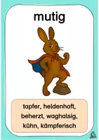 Vorschau - Poster - Adjektive: Persönlichkeit – Wortfelder & Gegenteile - Seite 2